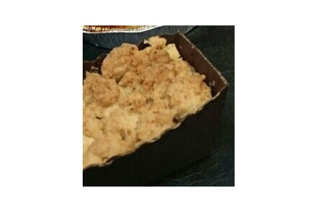 Crumble aux pommes